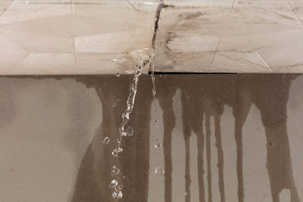 Professional Burst Pipe Cleanup technician working in Foxworth, MS